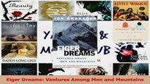 Read  Eiger Dreams Ventures Among Men and Mountains Ebook Free