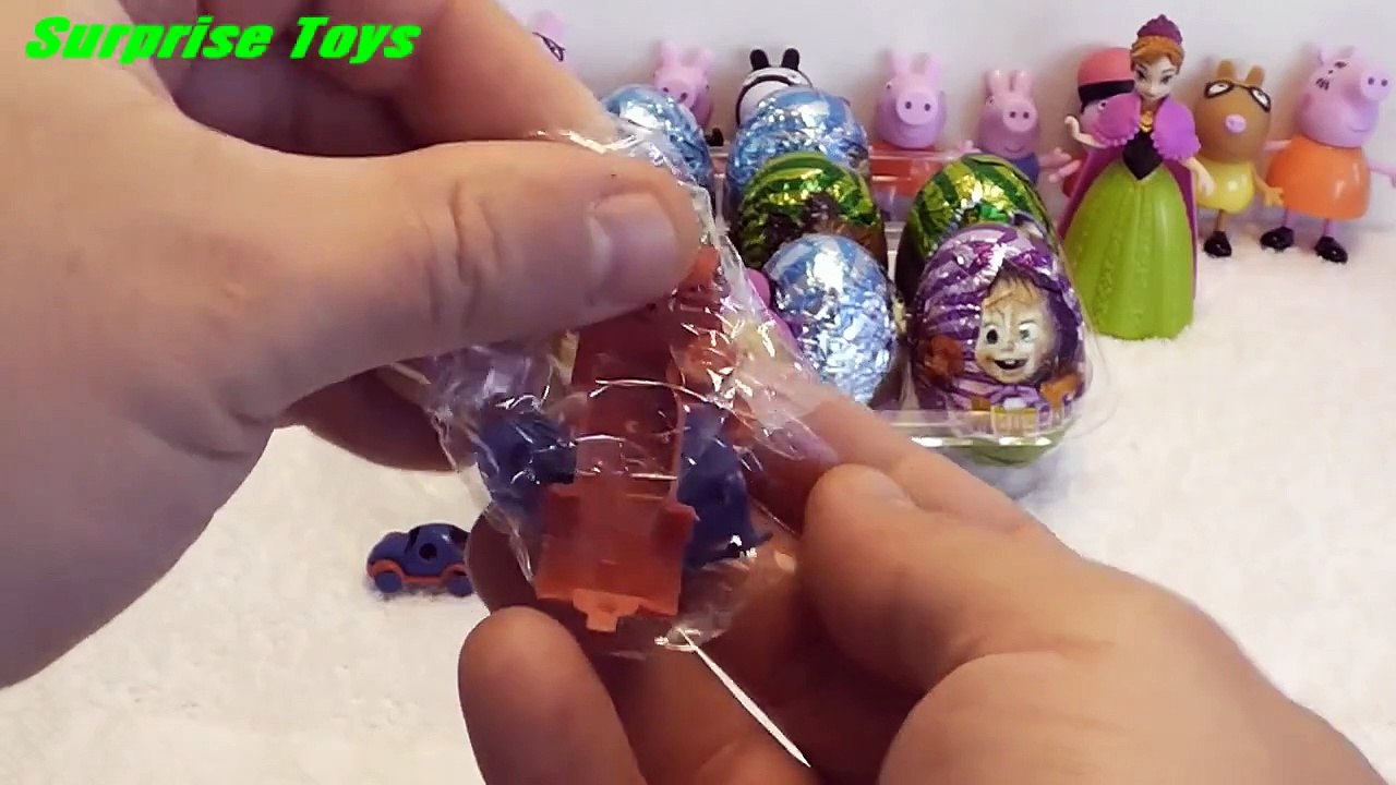 Маша и Медведь, Masha i Medved, Frozen, Disney, Peppa Pig, Frozen Toys, Peppa Pig Toys, 1