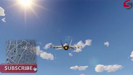 GTA 5 Online Stunts! - Flying Jets Bom bom