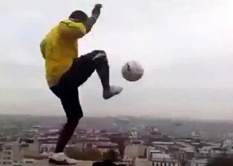 # Awesome -  Insane Soccer Ball Juggler