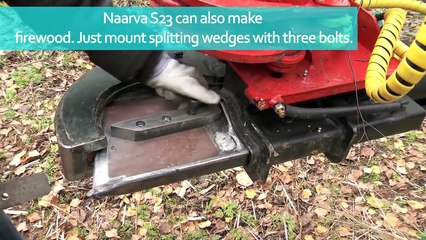Naarva S23 stroke harvester & firewood processor - S23-sykeharvesteri