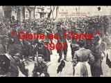 chansons historiques de France 77 - Gloire au 17eme ! 1907
