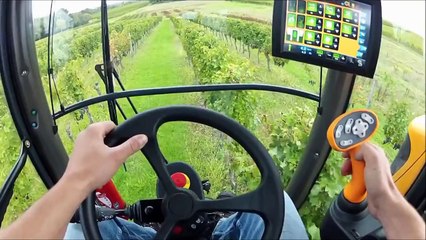 Pellenc Optimum Grape Harvester