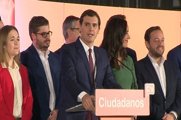 Rivera: "Somos el partido que ha jugado limpio"