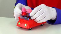 demo Toy Car Clown Videos - Peppa Pig & Family - NEW CAR - Toys Collection