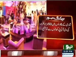 Who did most Expensive Wedding in Pakistan worth 100 Crore