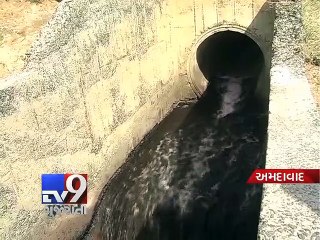 No end to abuse of Sabarmati, waste still dumped in river - Tv9 Gujarati