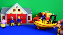fireman sam toys Fireman Sam Episode Peppa Pig Boat Neptune Fire station peppa pig toys