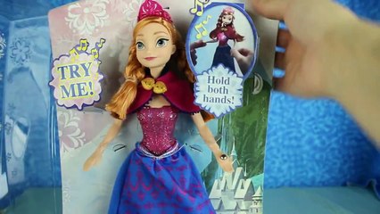 Disney Disney Frozen Anna Musical Magic Light Up Doll Toy Review Toy review video