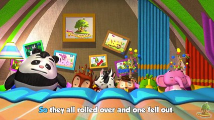Ten in the bed | 3D Nursery Rhymes | English Nursery Rhymes | Nursery Rhymes for Kids
