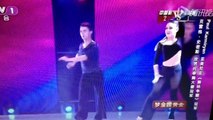 DWTS Pros Paul Karmiryan and Brittany Cherry performing a Sexy Rumba on Super Dancer Born
