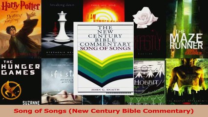 Download  Song of Songs New Century Bible Commentary PDF Online