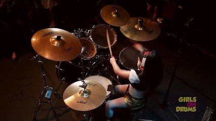 5 Years Old Girl Drummer Covering System Of A Down Like She's Their Drummer
