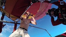 Skydiving Without A Parachute Is As Batshit Crazy As It Sounds