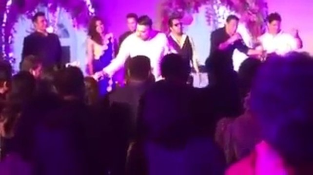 Salman Khan teasing Katrina Kaif at his Sister Arpita's Wedding