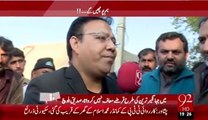 92 News Reporter Proved Siddique Baloch a Biggest Liar in NA 154