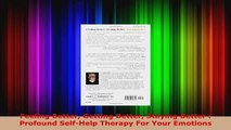 Download  Feeling Better Getting Better Staying Better  Profound SelfHelp Therapy For Your EBooks Online