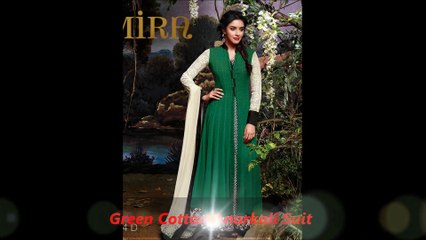 Green Salwar Kameez  by nikvik.com