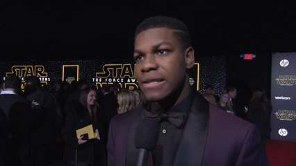 Star Wars: The Force Awakens Premiere: John Boyega