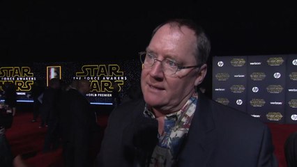 Star Wars: The Force Awakens Premiere: John Lasseter
