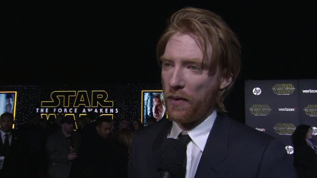 Star Wars: The Force Awakens Premiere: Domhnall Gleeson
