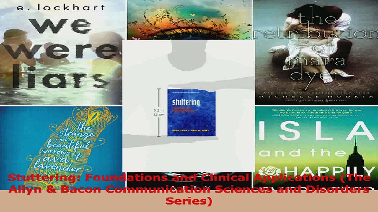 PDF Download  Stuttering Foundations and Clinical Applications The Allyn  Bacon Communication Read Full Ebook