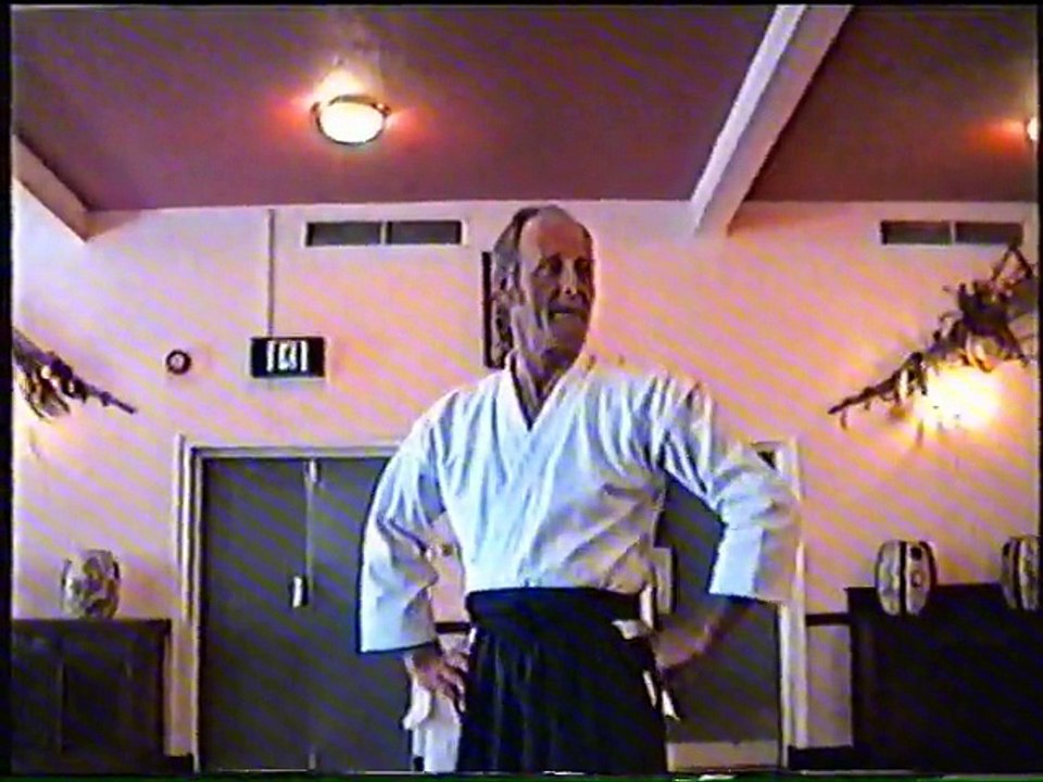 Knife Attack  Nottinghamshire Aikido demo Alan Bacon