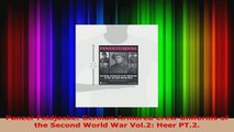 Read  Panzer Feldjacke German Armored Crew Uniforms of the Second World War Vol2 Heer PT2 PDF Free