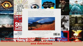 PDF Download  National Geographic Greatest Photographs of the American West Capturing 125 Years of Download Full Ebook