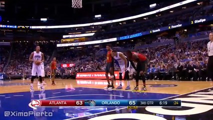 Channing Frye's Shaqtin' A Fool Moment  Hawks vs Magic  December 20, 2015  NBA 2015-16 Season