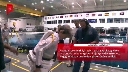 Astronotlar Nasıl Giyinir