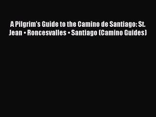 A Pilgrim's Guide to the Camino de Santiago: St. Jean • Roncesvalles • Santiago (Camino Guides)