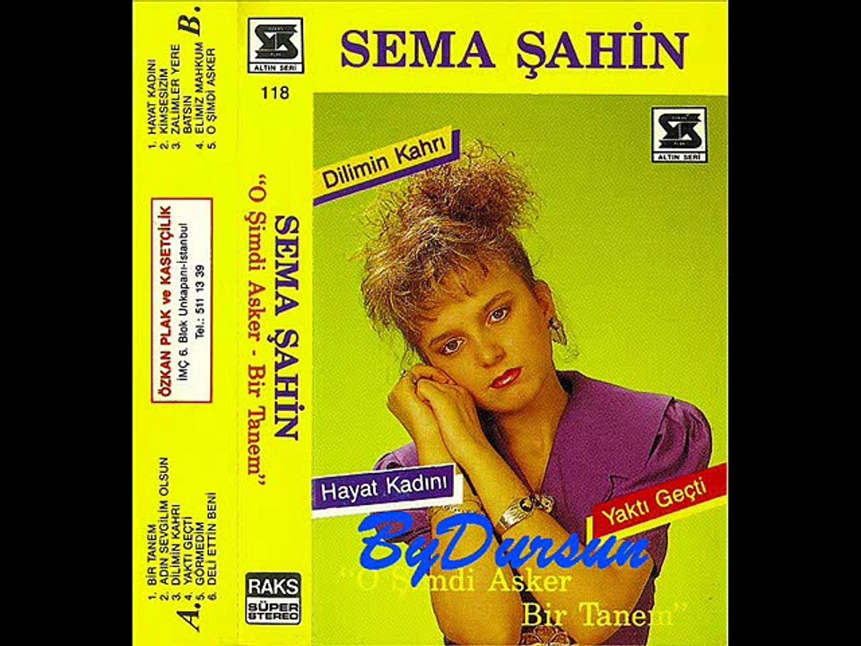 Dilimin Kahrı - Sema Şahin 1989 (320 Kbps)