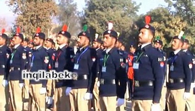 کوہاٹ میں فرنٹیئر ریزرو پولیس Frontier Reserve Policeکی پاسنگ آؤٹ پریڈ کی تقریب منعقد ہوئی