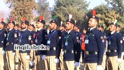 کوہاٹ میں فرنٹیئر ریزرو پولیس Frontier Reserve Policeکی پاسنگ آؤٹ پریڈ کی تقریب منعقد ہوئی