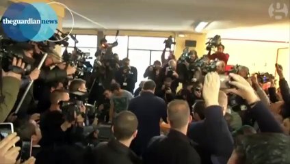Spain party leaders Rajoy, Iglesias, Rivera and Sanchez cast election votes