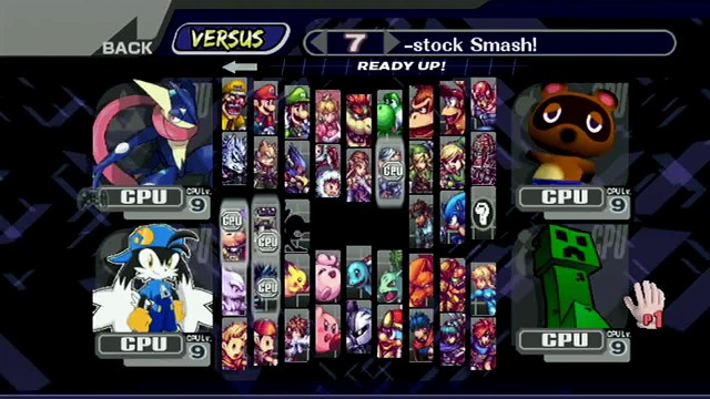 Hacked Super Smash Brothers Brawl Random Match-ups #18 + Download