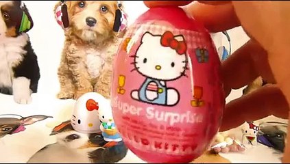 Hello kitty Surprise Eggs Маша и Медведь Kinder Masha i Medved Disney Peppa Pig Masha