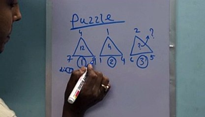 How to Solve Number Puzzles in Triangular Form