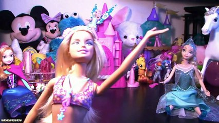 Video herunterladen: Halloween Dolls Monster High Disney Frozen Dolls Disney Princess Dolls Toy Unboxings Mall Haul Toys