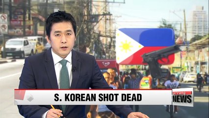 South Korean resident shot dead in Philippines