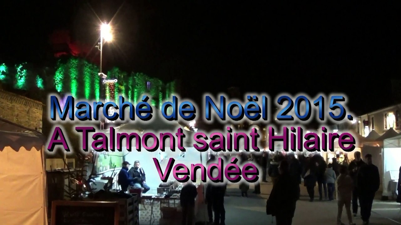 Marché de Noel 2015 Talmont Vendée