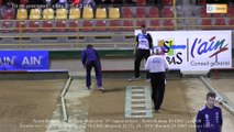 Second tour, 2ème tir de précision, Club Elite Masculin J7, Saint-Vulbas vs CRO Lyon, Sport-Boules, saison 2015-2016