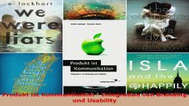 Download  Produkt ist Kommunikation  Integration von Branding und Usability Ebook Frei