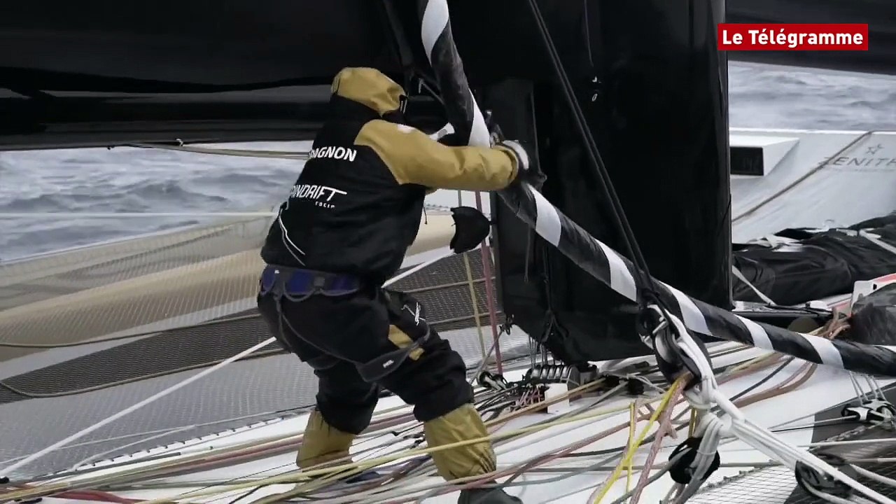 Trophée Jules Verne. Spindrift 2 : jour 26, ambiance dans le Pacifique