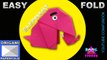 Easy Origami Elephant Folding - Paper craft Instructions - F2BOOK Video 55