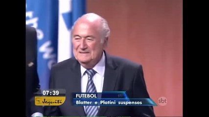 Blatter e Platini são suspensos do futebol pela Fifa por 8 anos