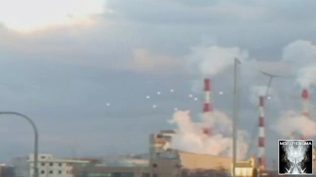 UFO News UFO Fleet Filmed Over Osaka, Japan On July 18th. -U