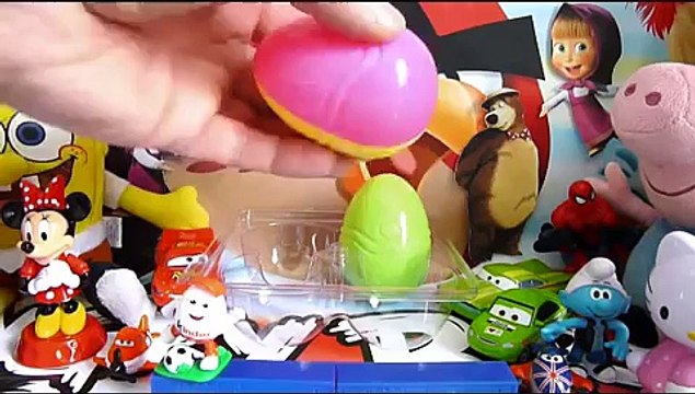 Kinder DORA Маша и Медведь, Masha i Medved Disney Peppa Pig,Cars Frozen masha and the bear