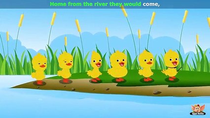 Six Little Ducks – Nursery Rhyme with Karaoke